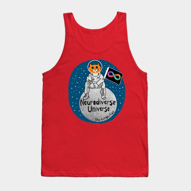 Neurodiverse Universe Tank Top by TheGingerCat